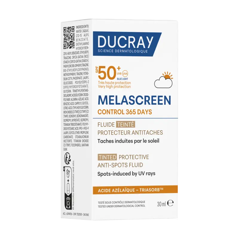 Melascreen Control 365 Days Tinted Protective Anti Spots Fluid SPF 50+