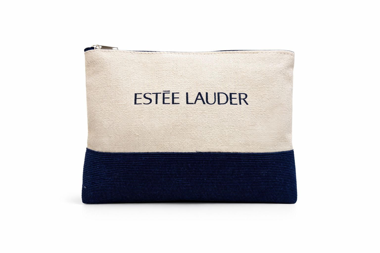 Estée Lauder Blue & Beige Pouch - Gift