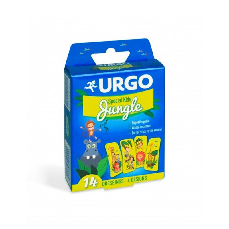 Urgo Protective Dressing for Children: Jungle - Pack of 14 - Skin Society {{ shop.address.country }}