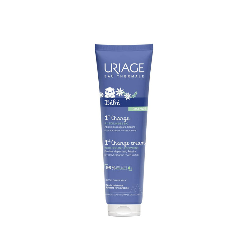 Uriage Bébé 1st Change Cream - Prevents and Soothes Nappy Redness, Repairs - Skin Society {{ shop.address.country }}