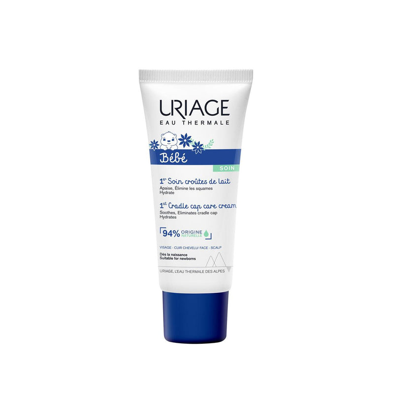 Uriage Bébé 1st Cradle Cap Care Cream - Face, Scalp - Skin Society {{ shop.address.country }}