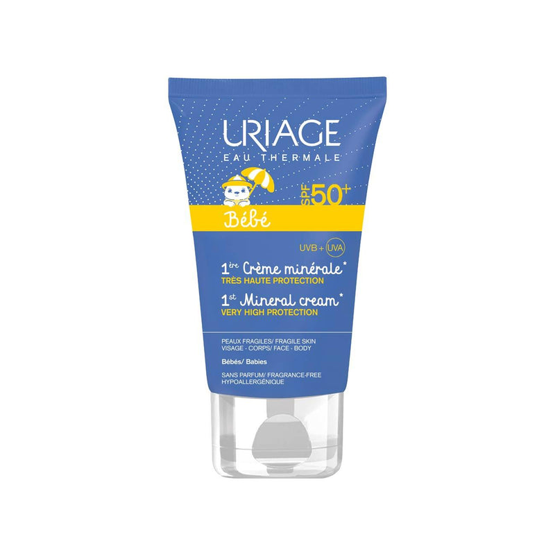 Uriage Bébé 1st Mineral Cream - Very High Protection SPF50+ - Skin Society {{ shop.address.country }}