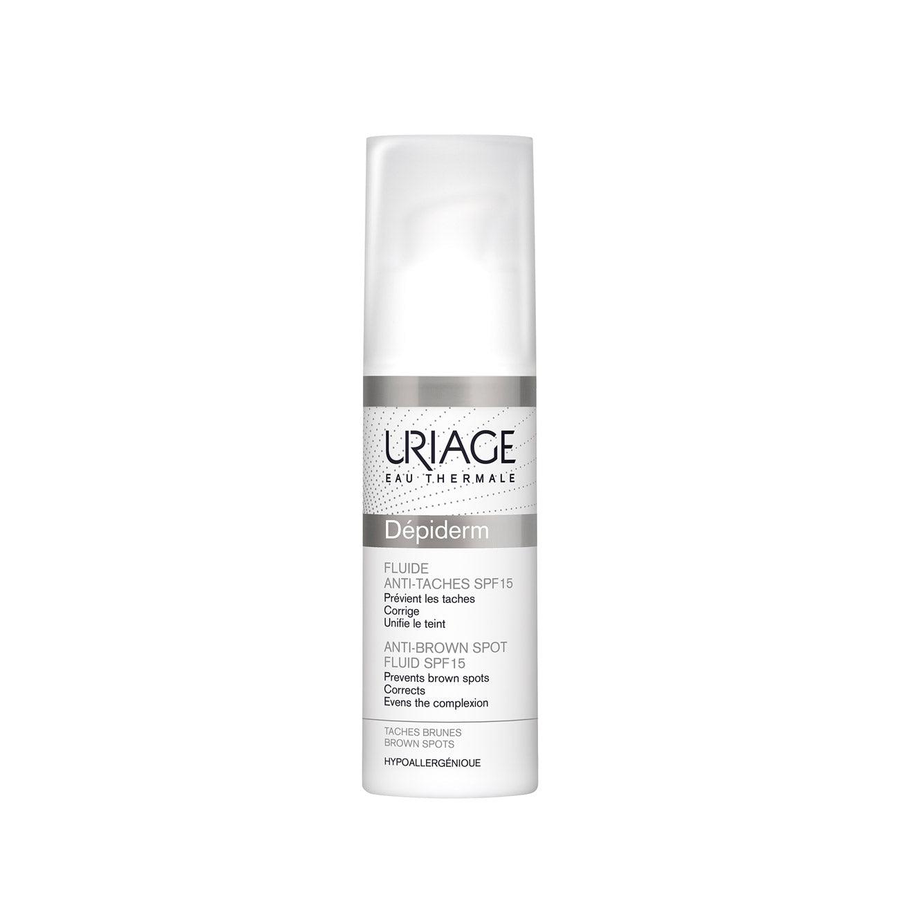 Uriage Dépiderm Anti-Brown Spot Fluid SPF15 - Skin Society {{ shop.address.country }}
