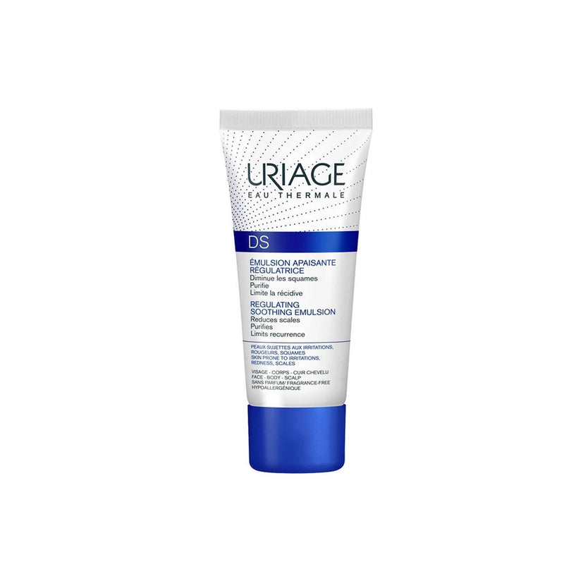 Uriage DS Regulating Soothing Emulsion - Skin Prone to Irritations Redness and Scales - Skin Society {{ shop.address.country }}