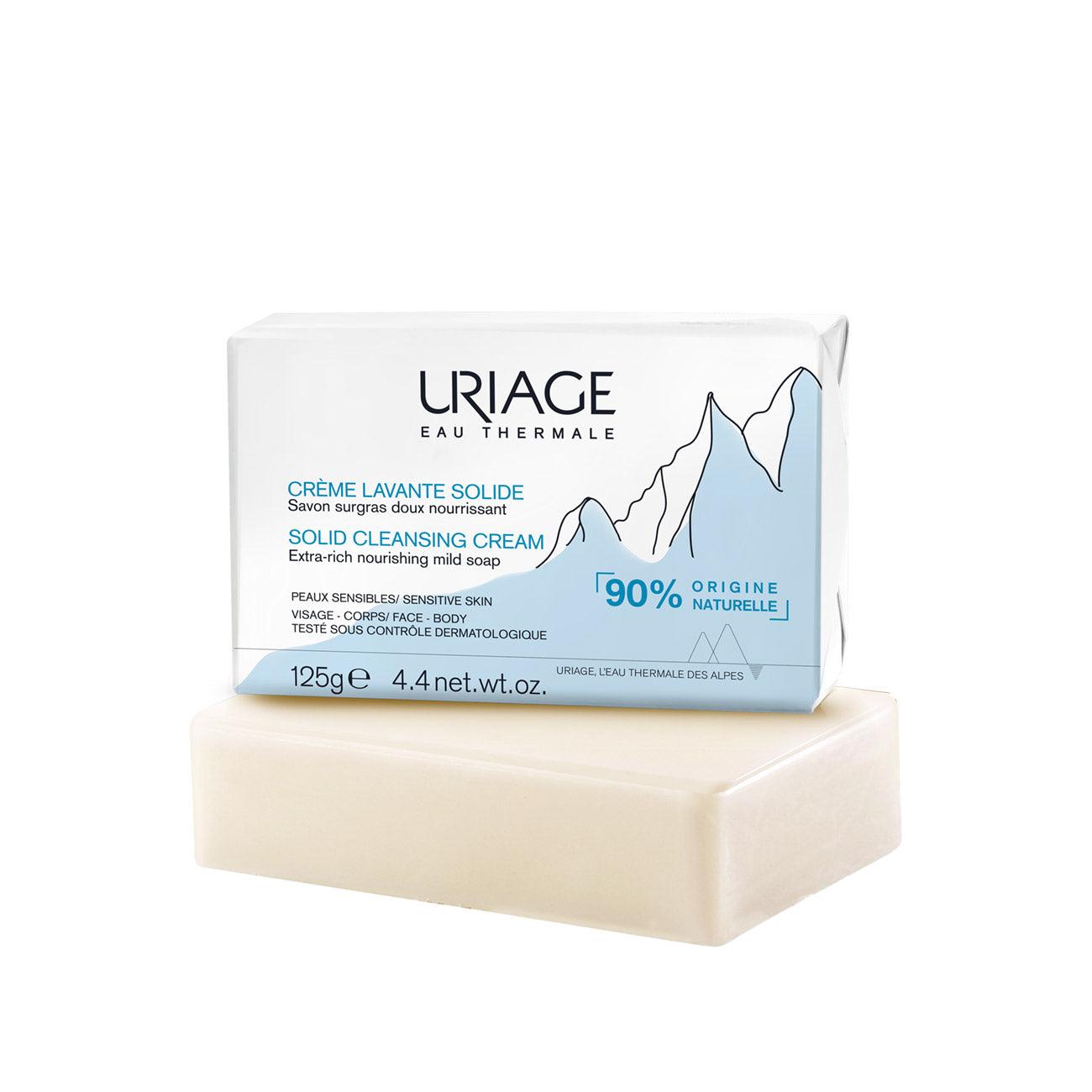 Uriage Eau Thermale Solid Cleansing Cream - Skin Society {{ shop.address.country }}