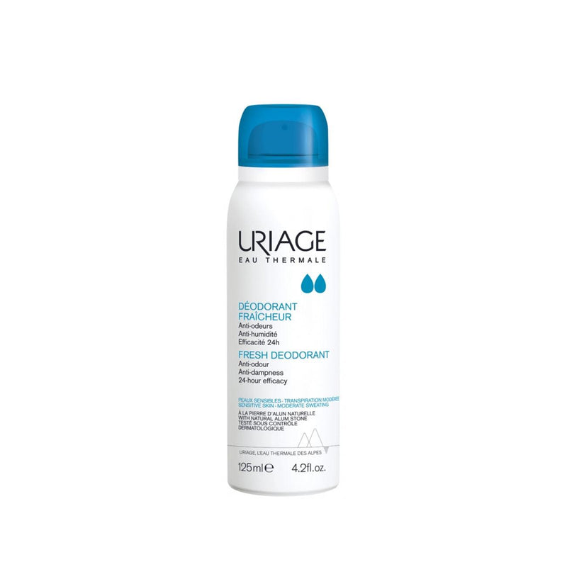 Uriage Fresh Deodorant - Sensitive Skin - Skin Society {{ shop.address.country }}