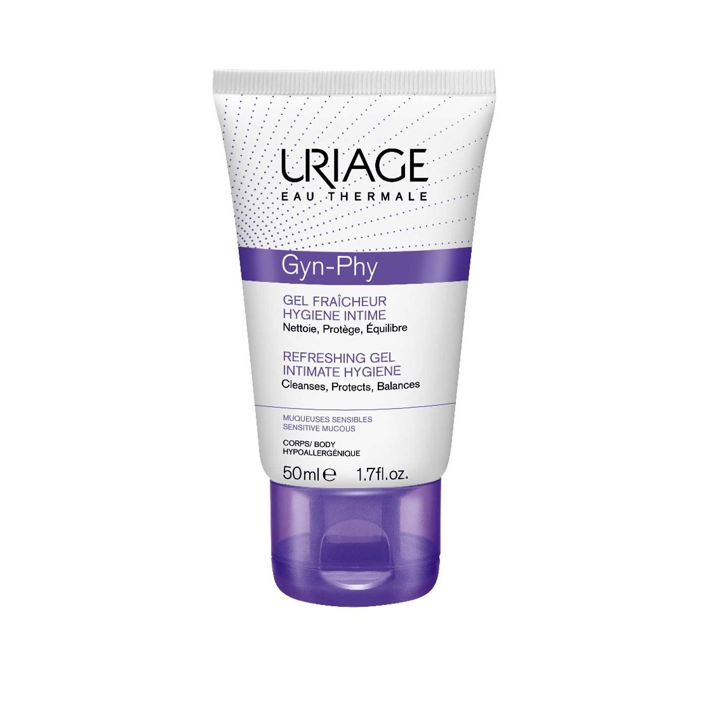 Uriage Gyn-Phy Intimate Hygiene Refreshing Gel - Sensitive Mucous - Skin Society {{ shop.address.country }}