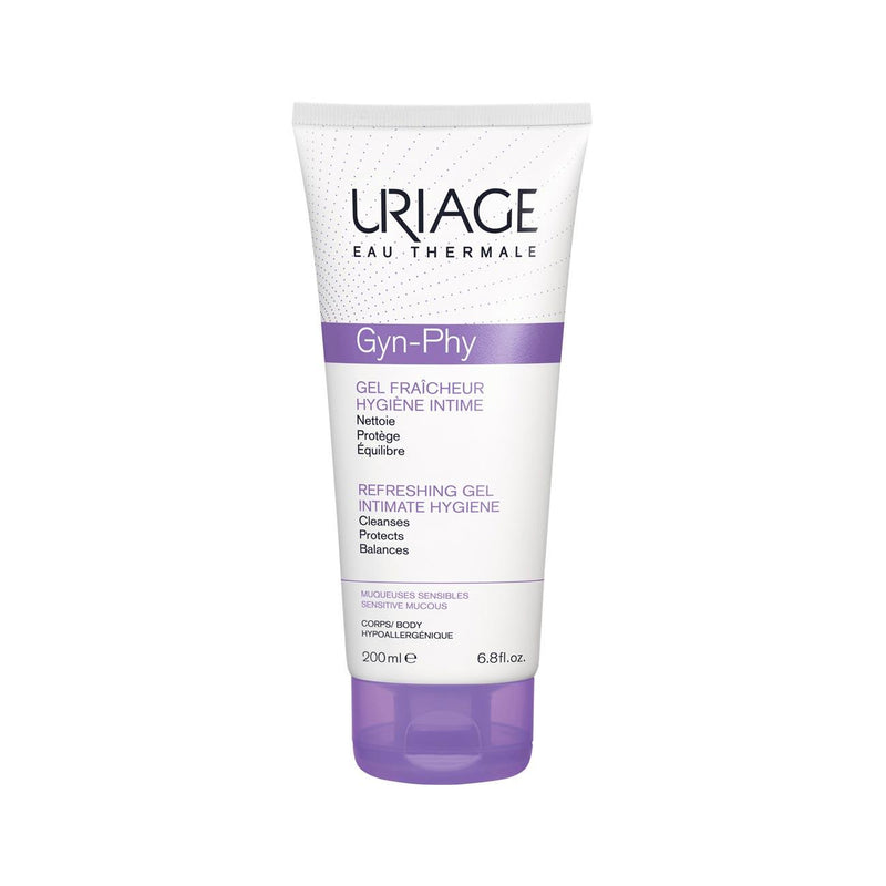 Uriage Gyn-Phy Intimate Hygiene Refreshing Gel - Sensitive Mucous - Skin Society {{ shop.address.country }}