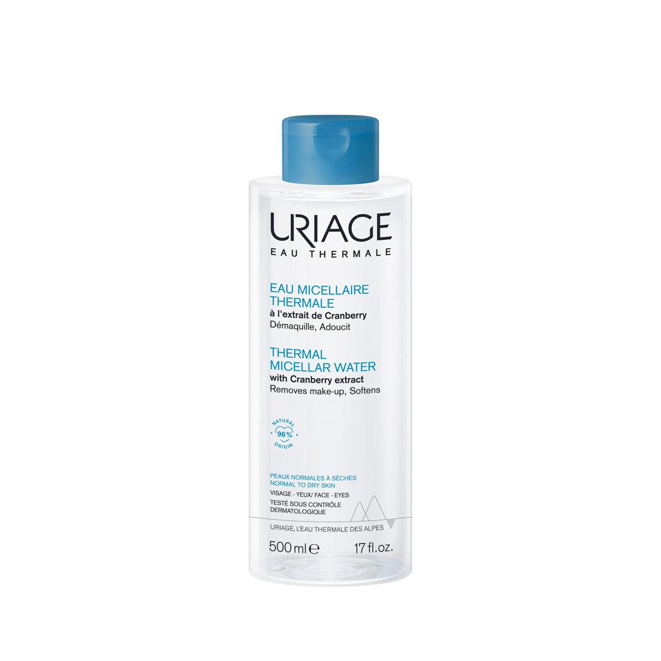 Uriage Thermal Micellar Water - Normal to Dry Skin - Skin Society {{ shop.address.country }}