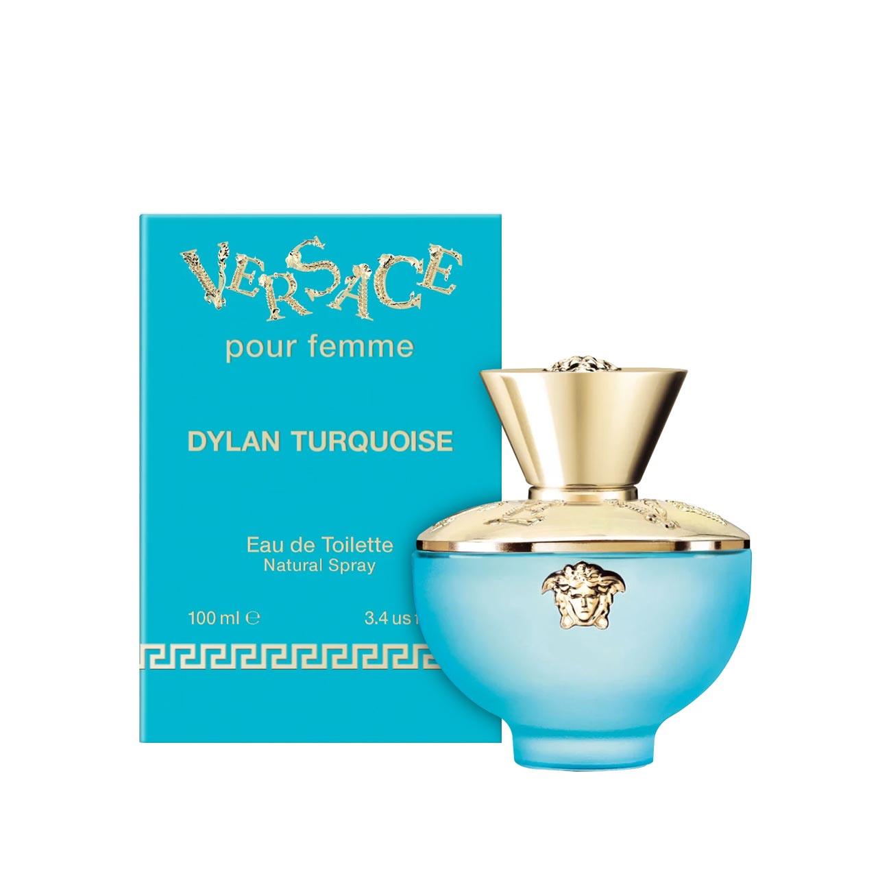 Versace Dylan Turquoise Eau De Toilette Pour Femme - Skin Society {{ shop.address.country }}