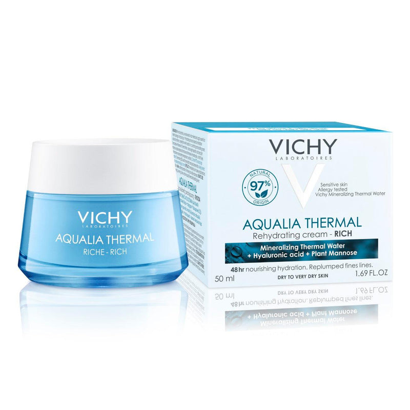 Vichy Aqualia Thermal Rehydrating Cream - Rich - Skin Society {{ shop.address.country }}