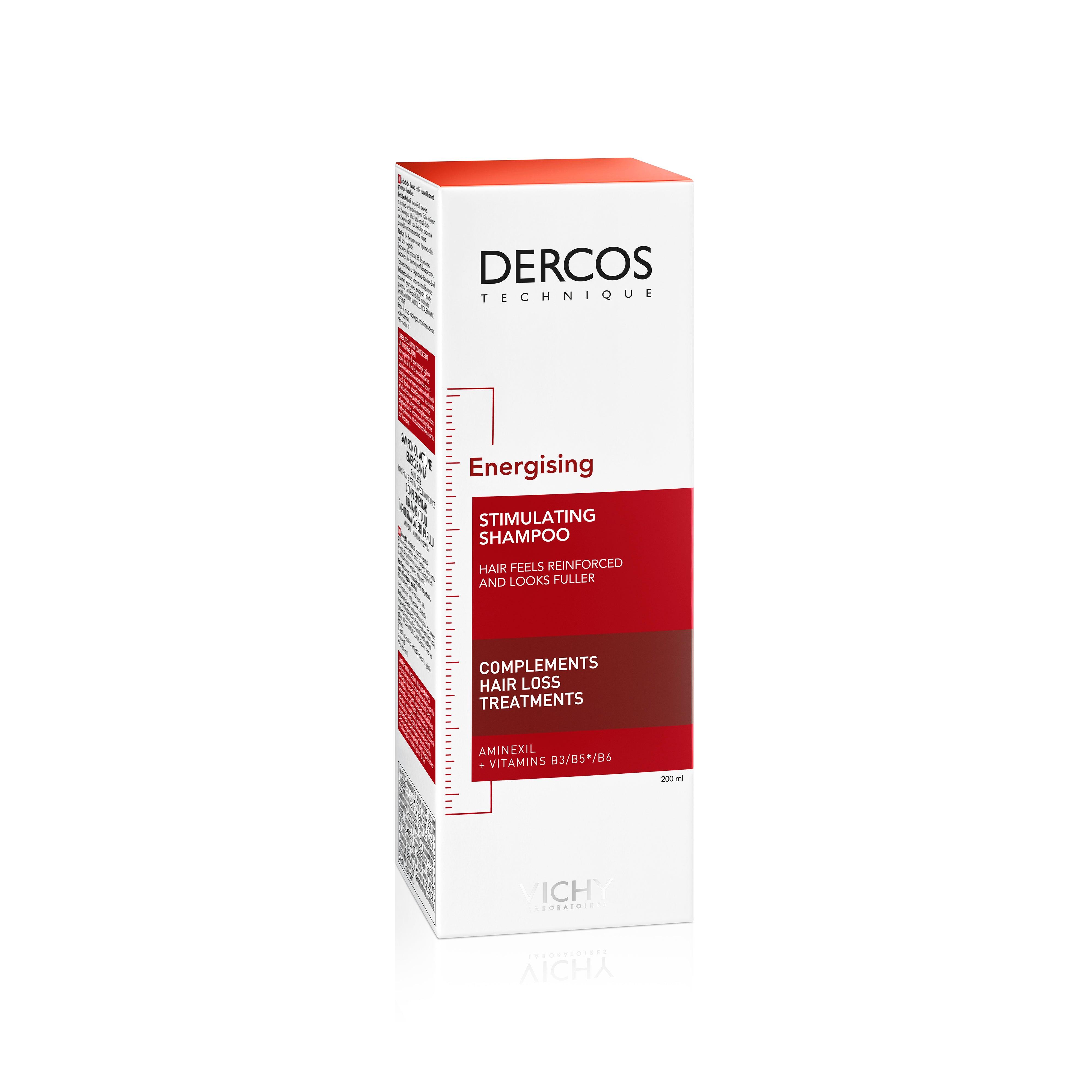 Vichy Dercos Energising Shampoo - A Complement To Hair-Loss Treatments - Skin Society {{ shop.address.country }}