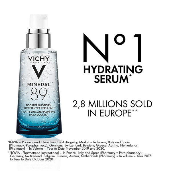 Vichy Mineral 89 Fortifying And Plumping Daily Booster - Skin Society {{ shop.address.country }}
