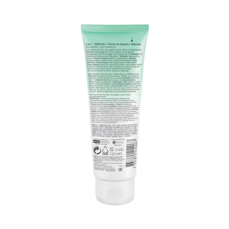 Vichy Normaderm 3 In 1 Scrub + Cleanser + Mask - Skin Society {{ shop.address.country }}