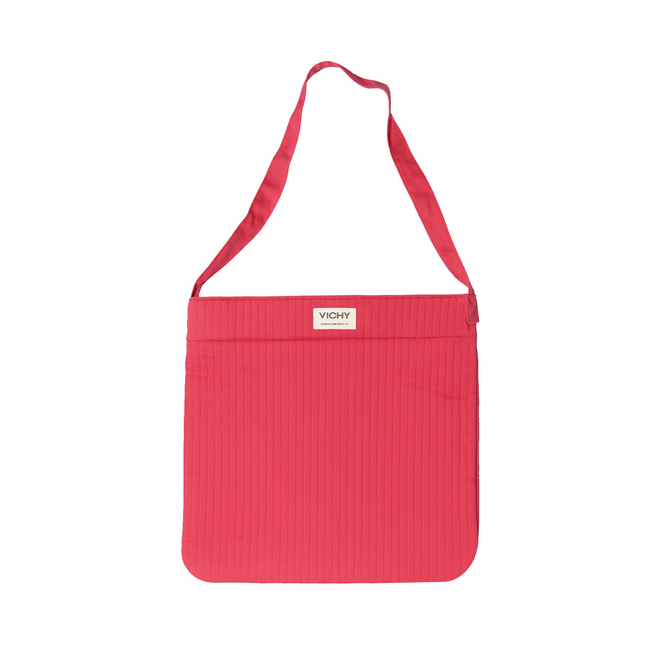 Vichy Red Quilted Tote Bag - Gift