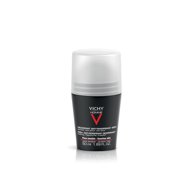 Vichy Vichy Homme 48H Anti-Irritation Anti Perspirant Deodorant - Skin Society {{ shop.address.country }}