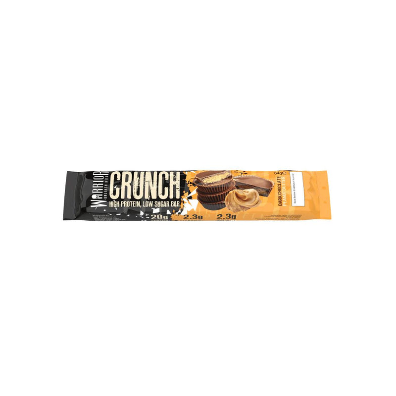 Warrior Crunch Protein Bar Dark Chocolate with Peanut Butter - Skin Society {{ shop.address.country }}