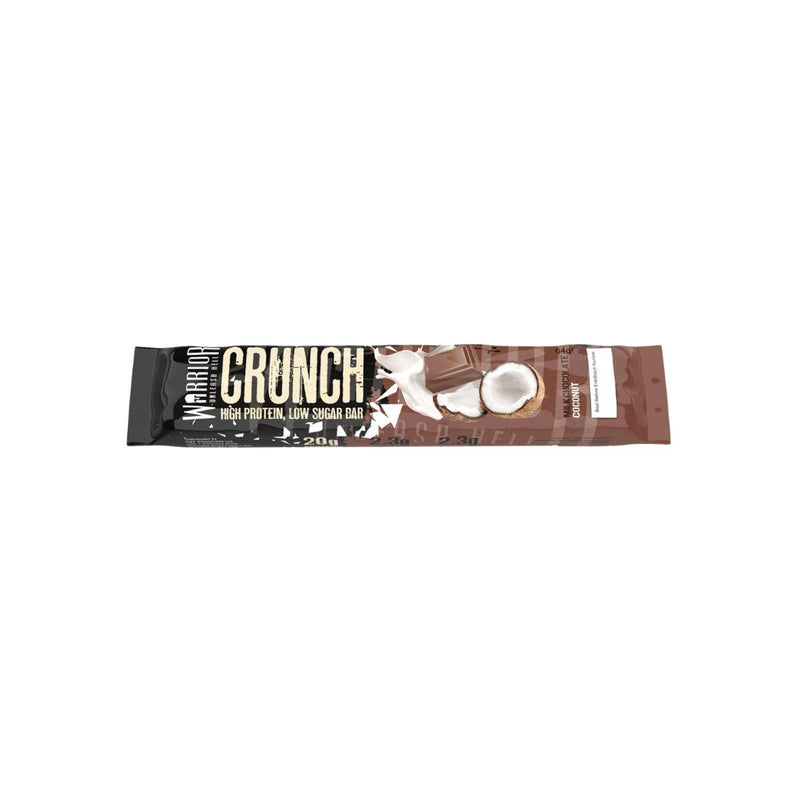 Warrior Crunch Protein Bar - Milk Chocolate Coconut - Skin Society {{ shop.address.country }}