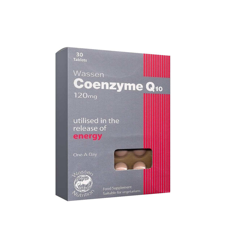 Wassen Coenzyme Q10 120mg - Skin Society {{ shop.address.country }}