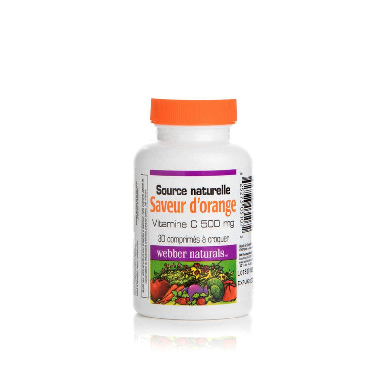 Webber Naturals Chewable Vitamin C - Skin Society {{ shop.address.country }}