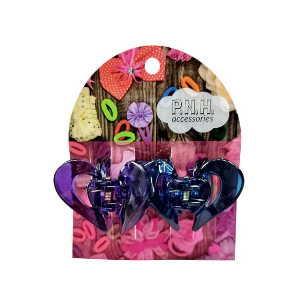 P.N.H. Accessories Blue & Purple Hair Clips - Skin Society {{ shop.address.country }}