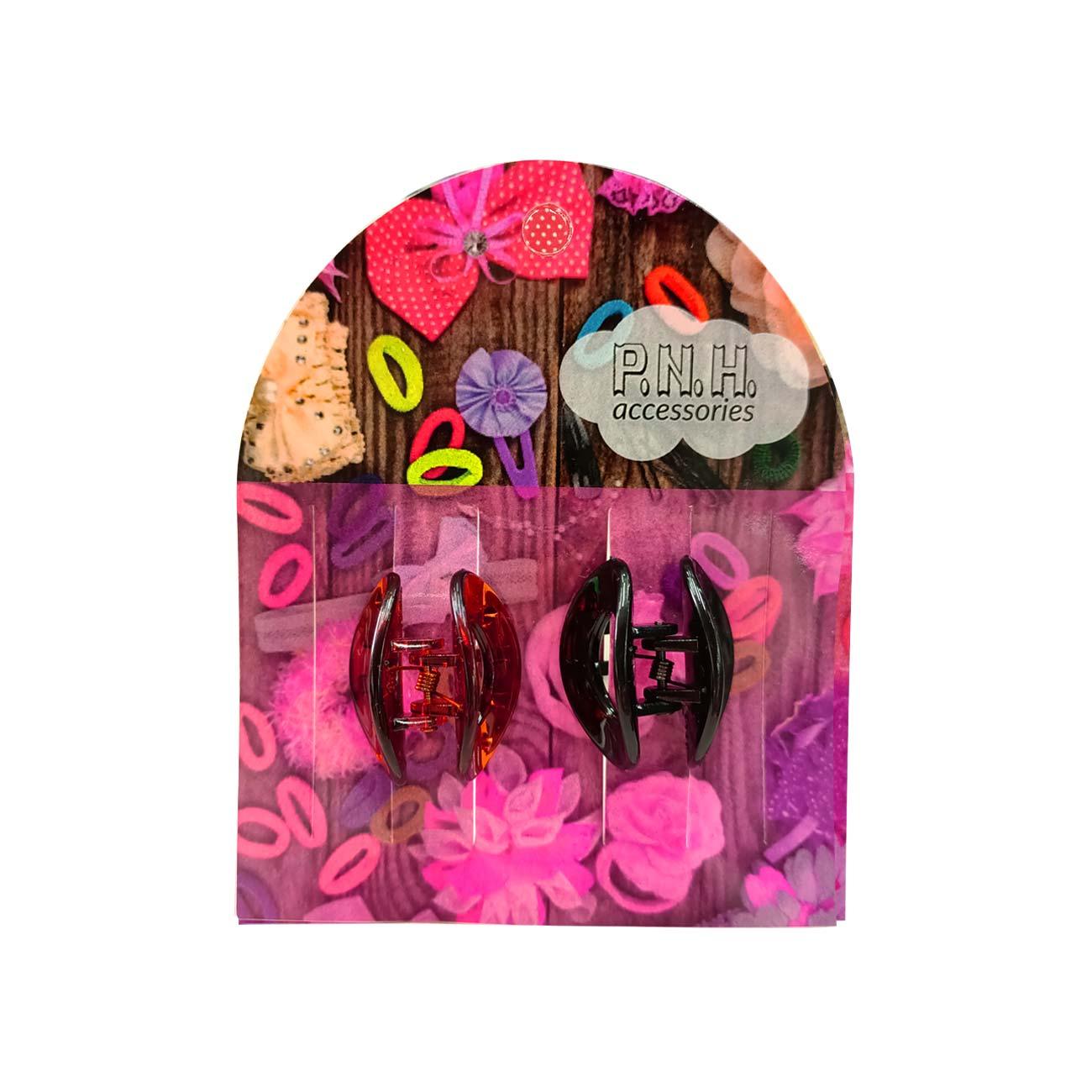 P.N.H. Accessories Round Hair Clips - Pack of 2 - Skin Society {{ shop.address.country }}