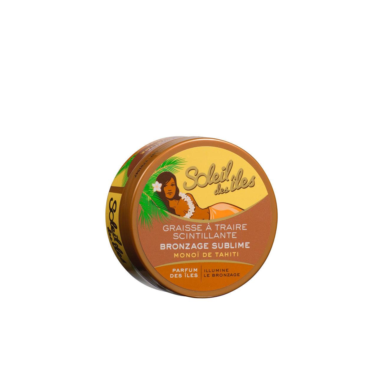 Soleil Des Îles Graisse à Traire Scintillante Bronzage Sublime Monoï de Tahiti - Skin Society {{ shop.address.country }}