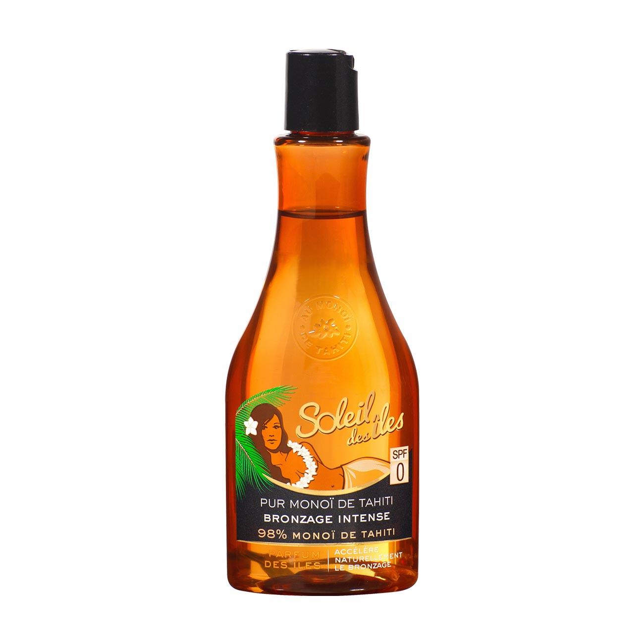 Soleil des îles Pur Monoï de Tahiti Bronzage Intense SPF0 - Skin Society {{ shop.address.country }}