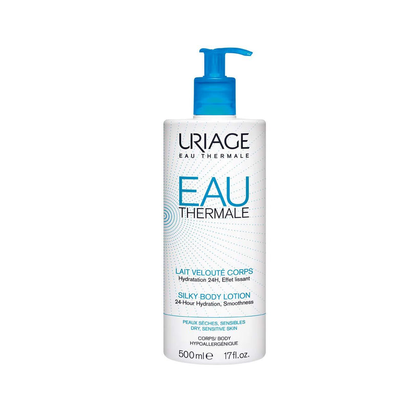 Uriage Eau Thermale Silky Body Lotion - Dry Sensitive Skin - Skin Society {{ shop.address.country }}
