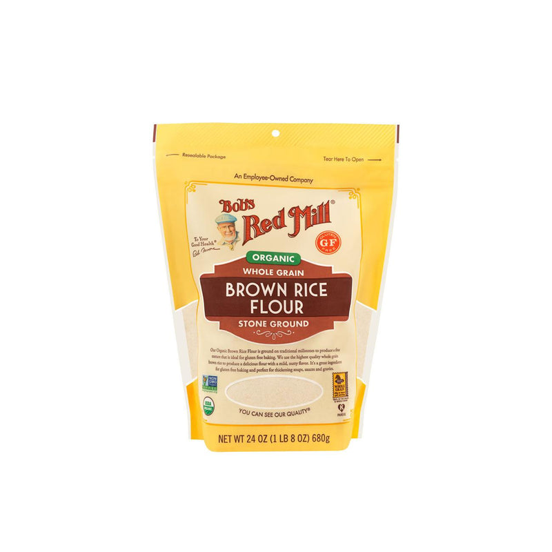 Bobs Red Mill Whole Grain Brown Rice Flour - Skin Society {{ shop.address.country }}