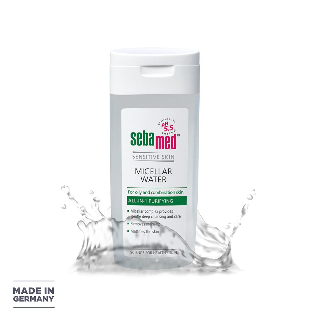 Sebamed Sensitive Skin Micellar Water All-in-1 Purifying For Oily and Combination Skin - Skin Society {{ shop.address.country }}
