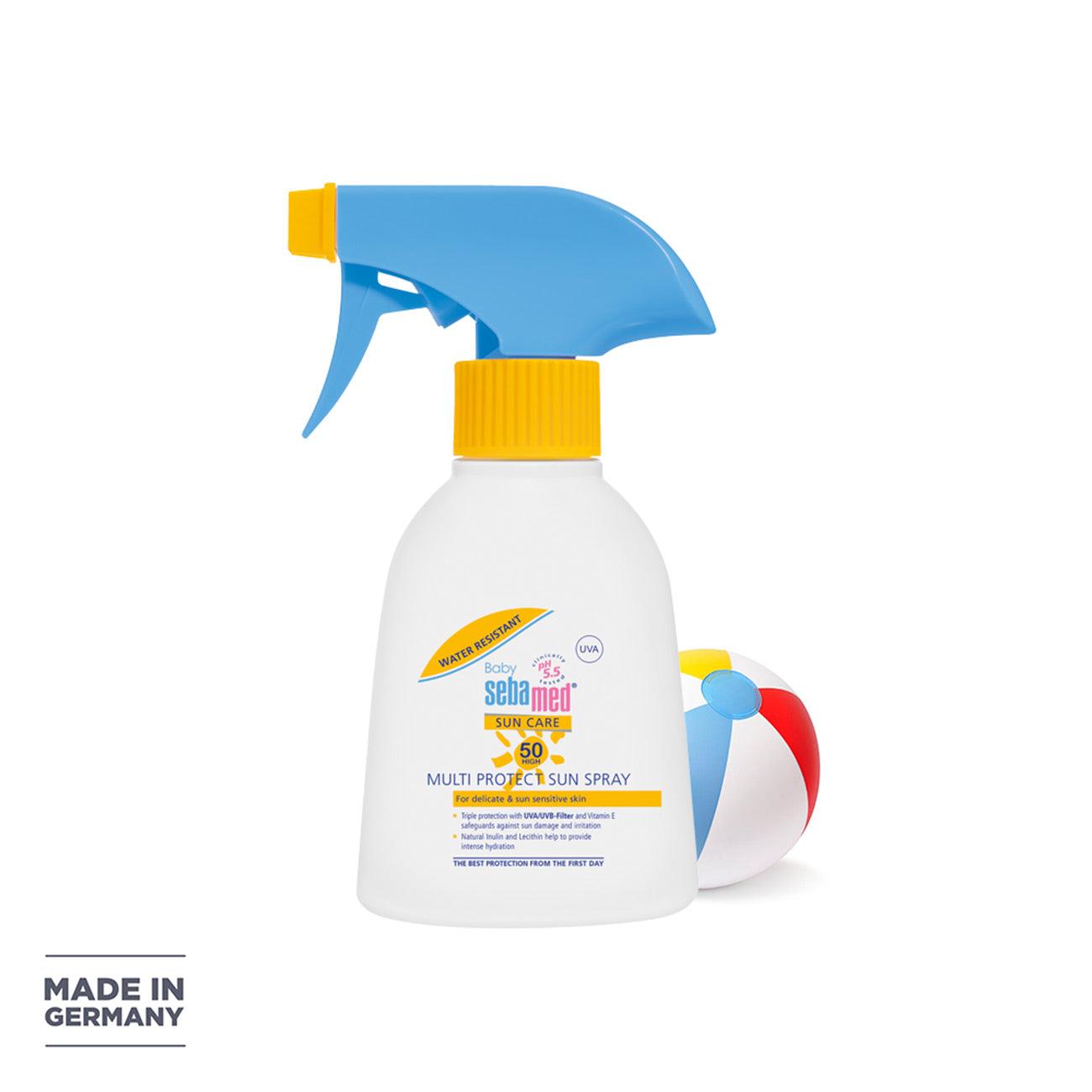 Sebamed Baby Sun Care Water Resistant Multi-Protect Sun Spray SPF50 - For Delicate & Sun Sensitive Skin - Skin Society {{ shop.address.country }}