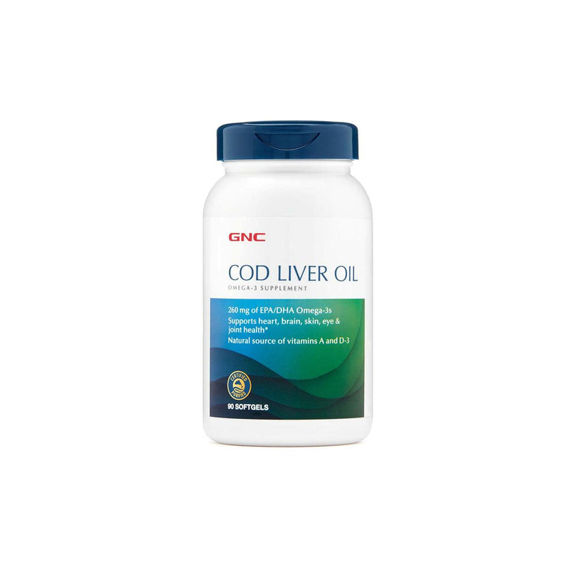 GNC Cod Liver Oil - Skin Society {{ shop.address.country }}