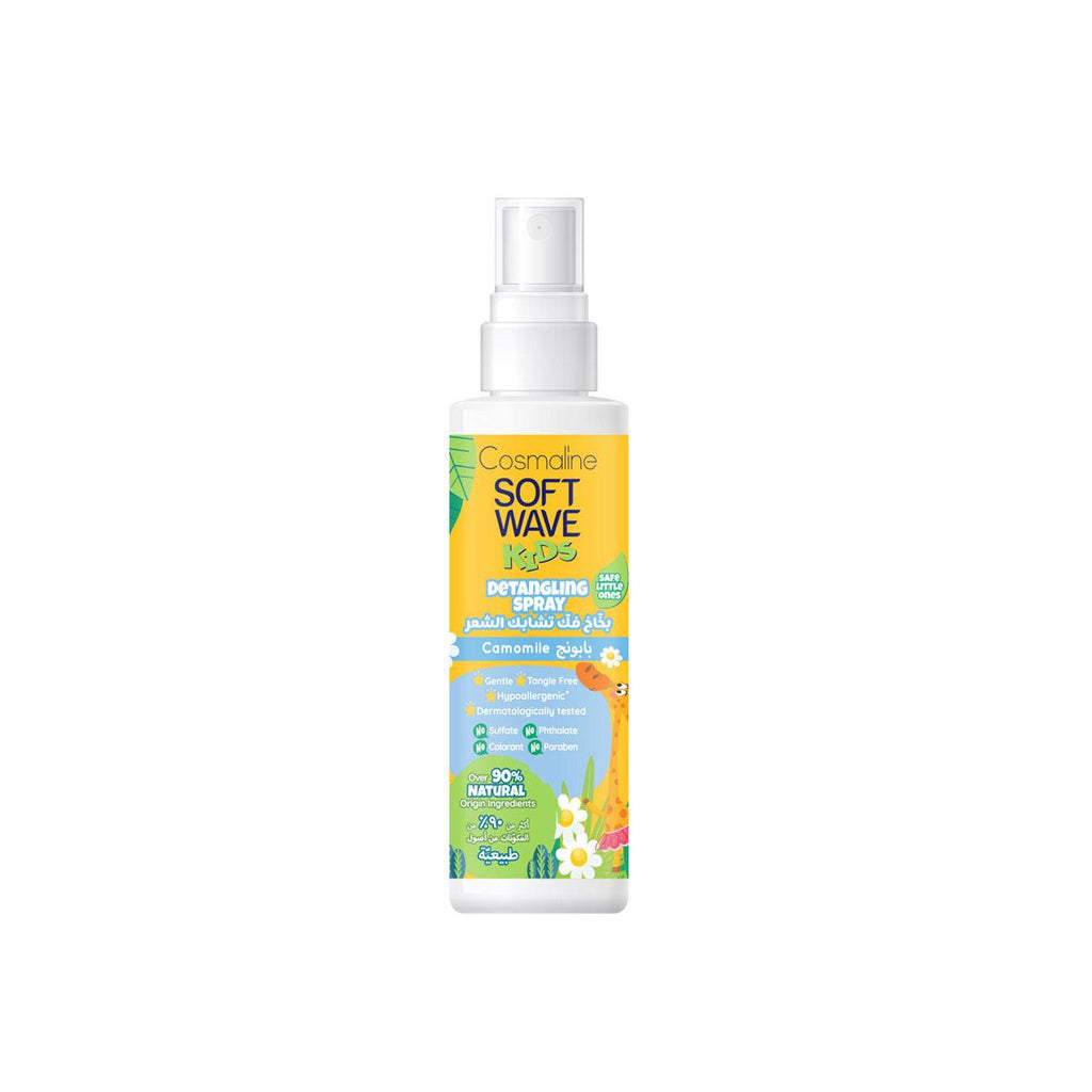 Soft Waves Kids Detangling Spray Camomile & 6 Natural Herbal Extracts ...