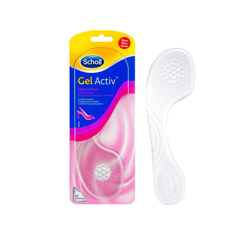 Scholl GelActiv Open Shoes Insoles - Skin Society {{ shop.address.country }}