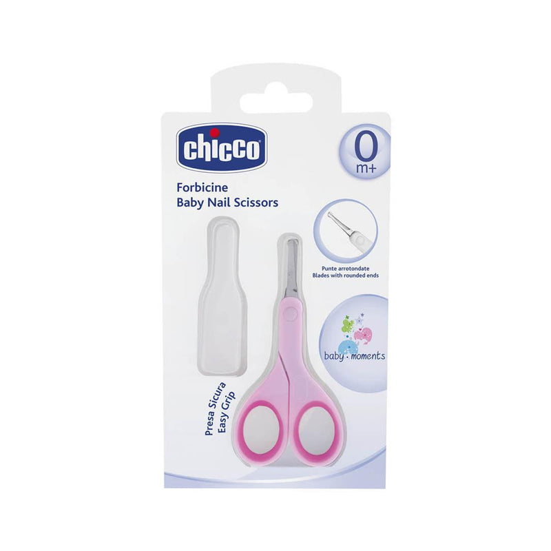 Chicco Baby Nail Scissors Pink - Skin Society {{ shop.address.country }}