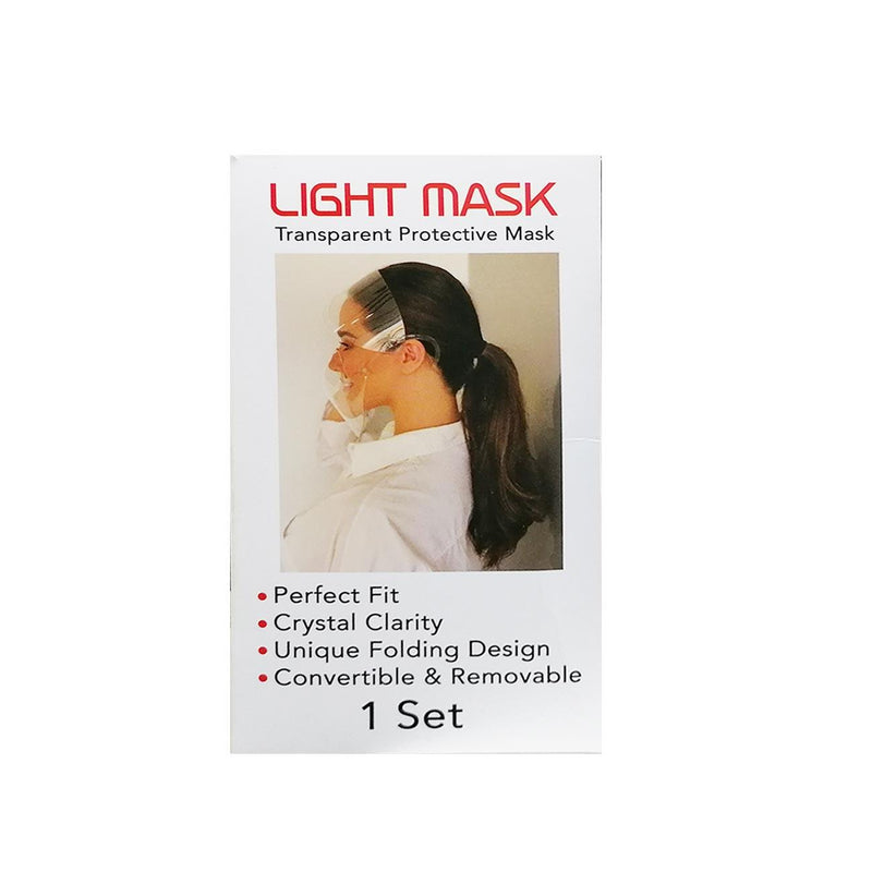 Skin Society Para Light Mask - Transparent Protective Mask - 1 Set - Skin Society {{ shop.address.country }}