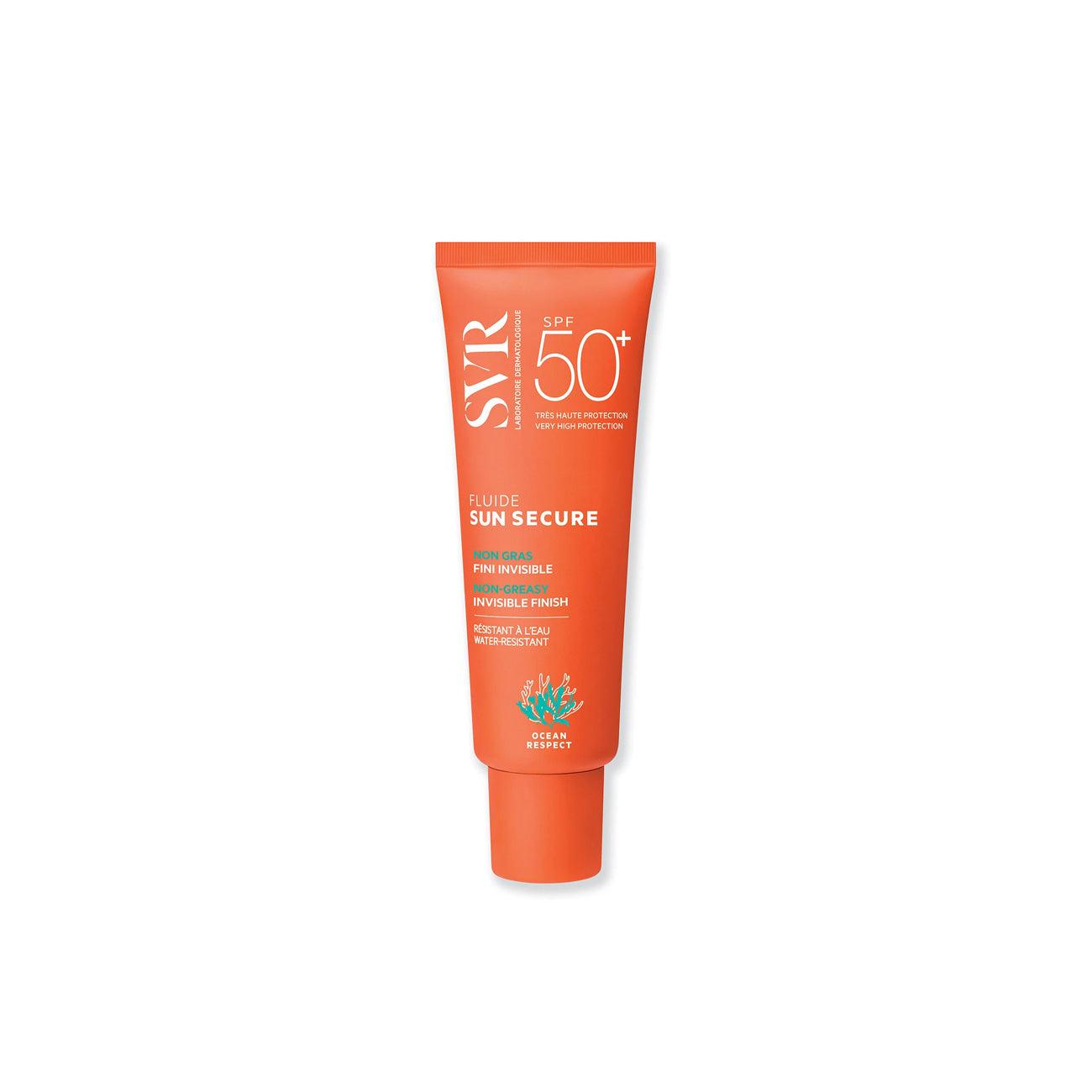 SVR Sun Secure Fluide SPF50+ Invisible Finish Dry Touch Fluid - Skin Society {{ shop.address.country }}
