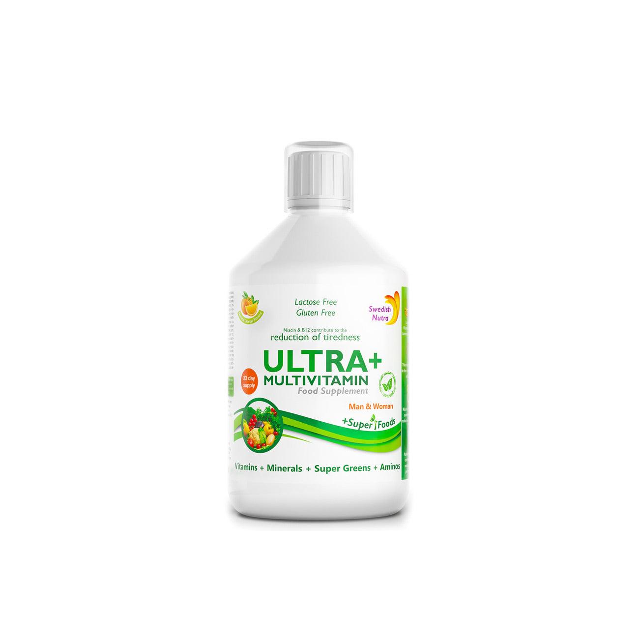 Swedish Nutra Ultra+ Multivitamin - Skin Society {{ shop.address.country }}